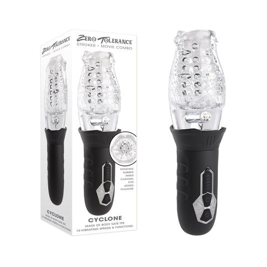 Zero Tolerance Cyclone Usb Rechargeable Spinning & Vibrating Stroker