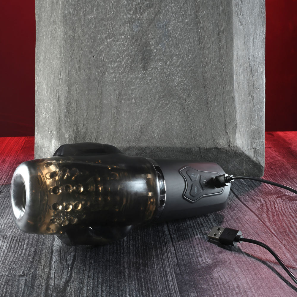 Zero Tolerance A Sucking Good Time Usb Rechargeable Sucking & Vibrating Stroker
