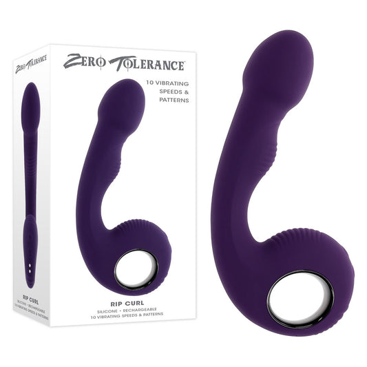 Zero Tolerance Rip Curl Blue 16.7 Cm Usb Rechargeable Vibrator