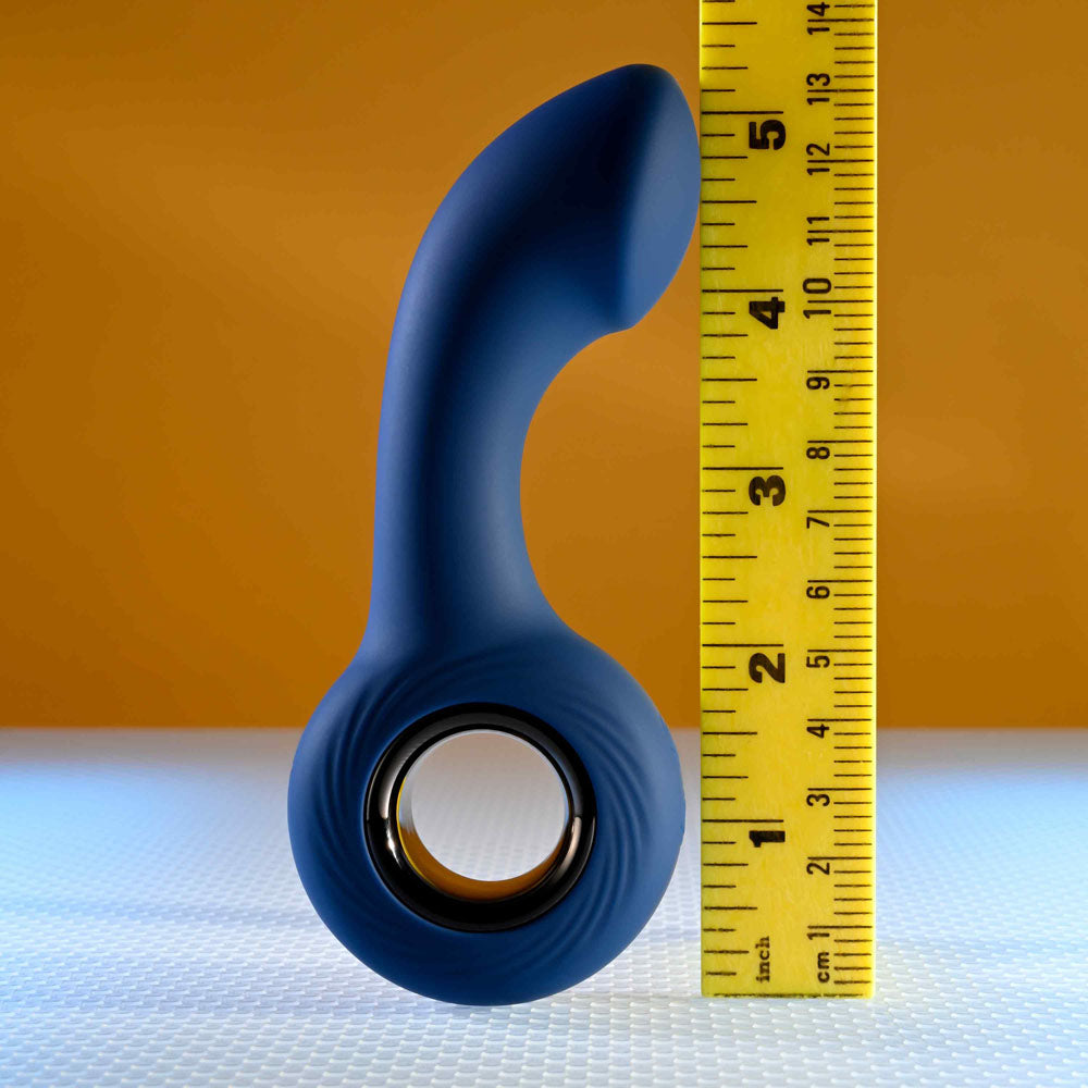 Zero Tolerance The Reach Blue 13.8 Cm Usb Rechargeable Vibrating Anal Plug