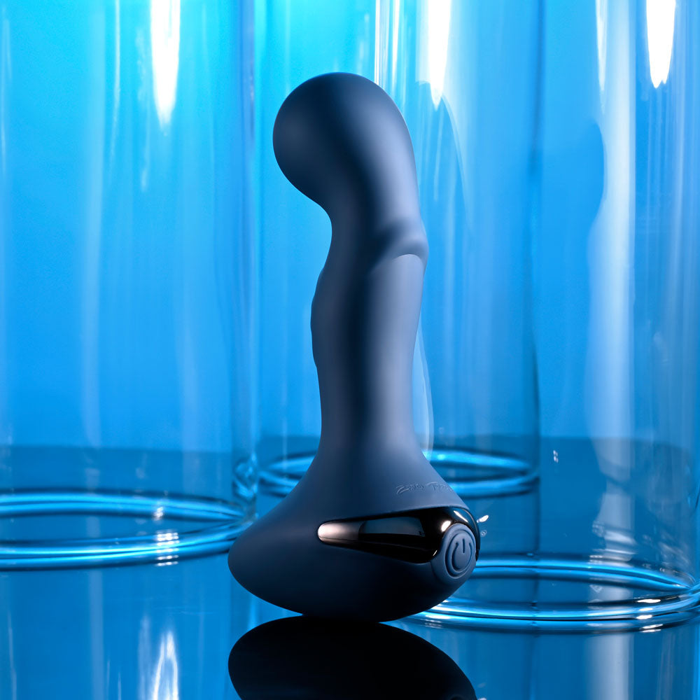 Zero Tolerance Blue Oasis Blue 12.3 Cm Usb Rechargeable Vibrating Anal Plug