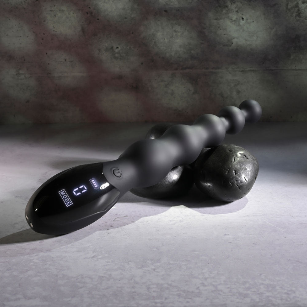 Zero Tolerance Backdoor Baton Black 24 Cm Usb Rechargeable Vibrating Anal Beads