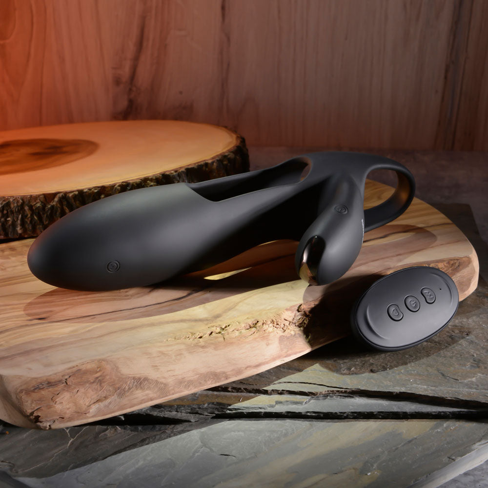 Zero Tolerance Nautilus Black Usb Rechargeable Vibrating Penis Extender Sleeve