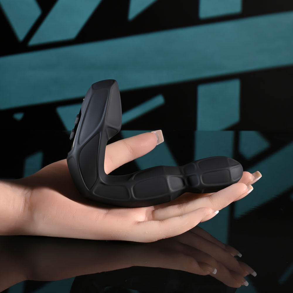 Zero Tolerance Mr Prostate Black 12.6 Cm Usb Rechargeable Prostate Massager With Wireless Remote