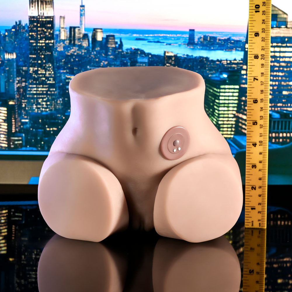 Zero Tolerance Lets Get Ready To Rumble Flesh Usb Rechargeable Vibrating Doggy Style Torso Masturbator