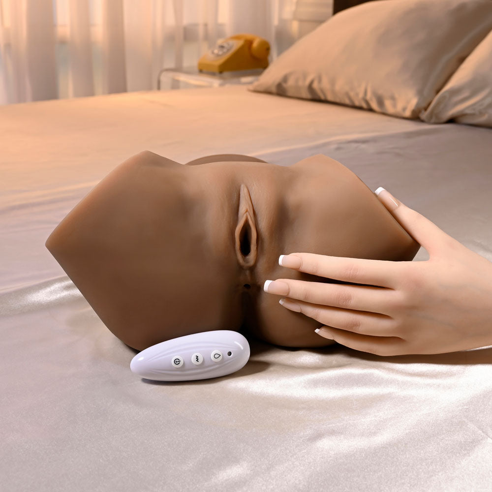 Zero Tolerance Squirt For Me Chanell Heart Brown Usb Rechargeable Squirting Masturbator