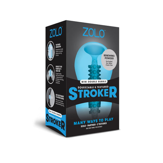 Zolo Mini Double Bubble Stroker Blue Mini Stroker