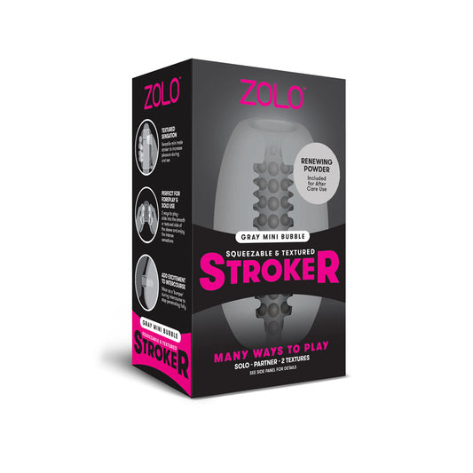 Zolo Grey Mini Bubble Stroker Grey Mini Stroker