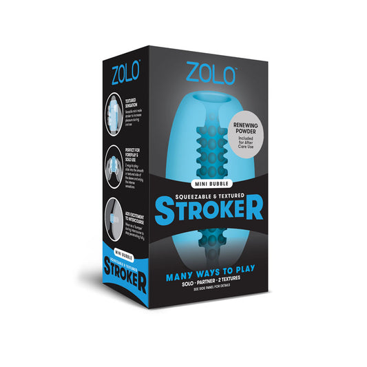 Zolo Mini Bubble Stroker Blue Mini Stroker