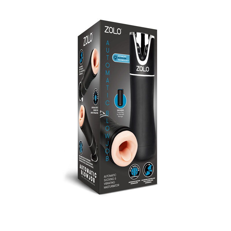 Zolo Automatic Blowjob Usb Rechargeable Auto Masturbator