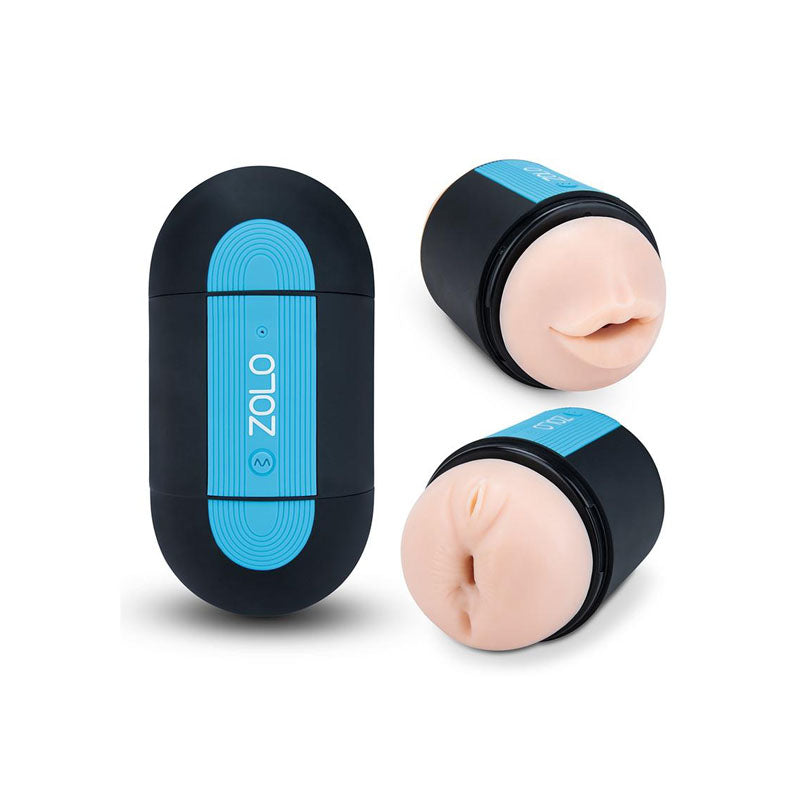 Zolo Pleasure Pill Double Ended Usb Rechargeable Stroker