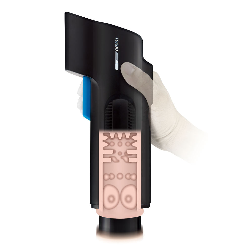 Zolo Bj Blaster Usb Rechargeable Vibrating & Thrusting Masturbator