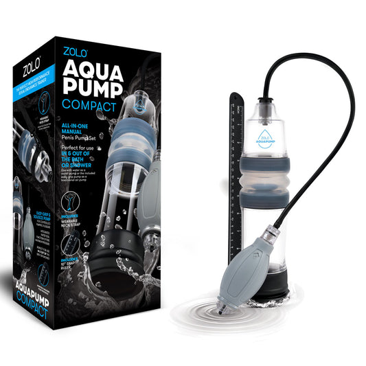 Zolo Aquapump Compact Clear Water Penis Pump