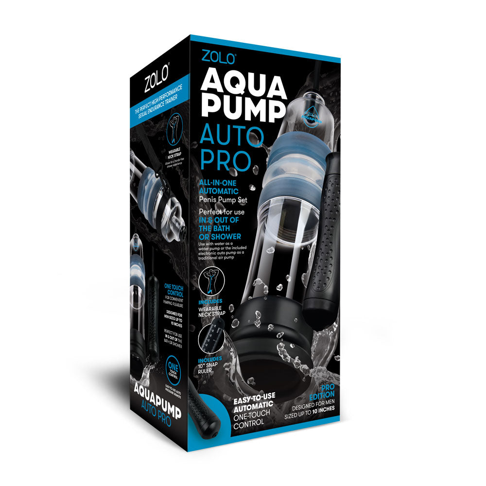 Zolo Aquapump Auto Pro Clear Auto Water Penis Pump