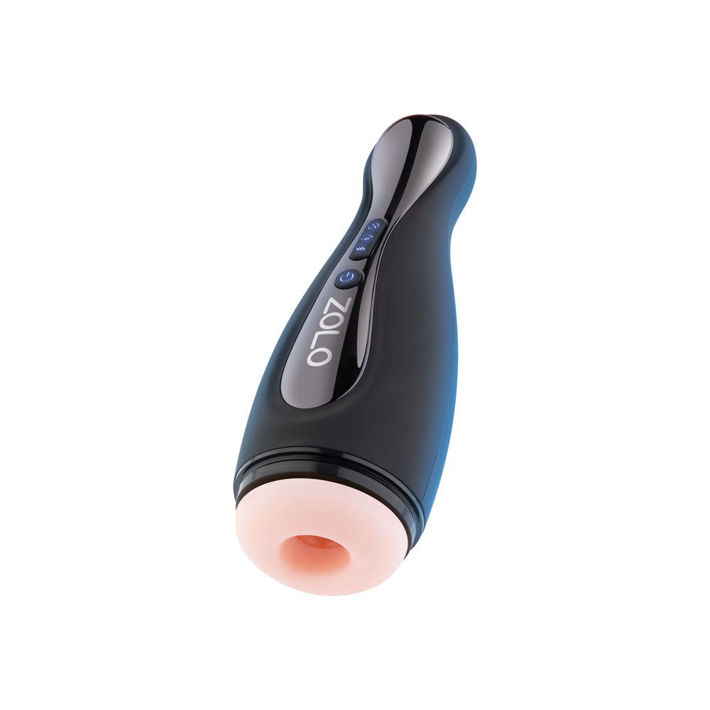 Zolo Blowpin Flesh Usb Rechargeable Auto Sucking And Vibrating Masturbator