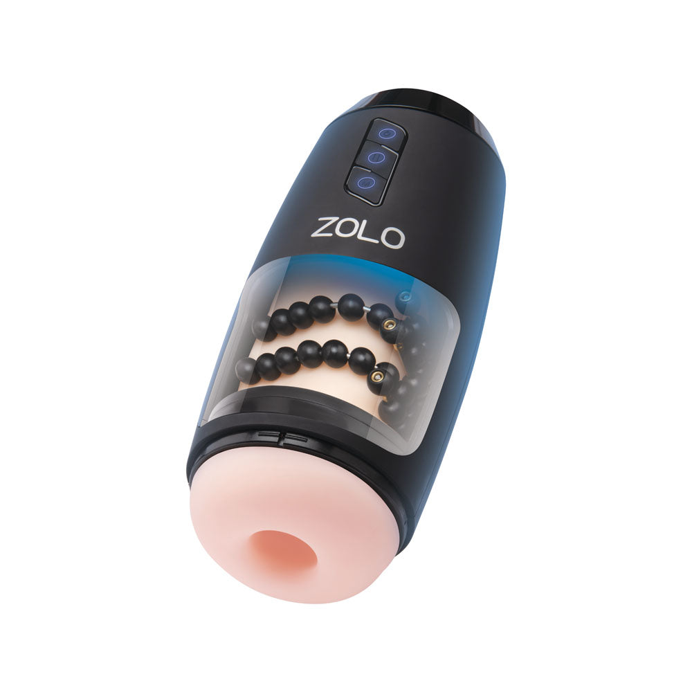 Zolo Upstroke Flesh Usb Rechargeable Auto Thrusting Masturbator