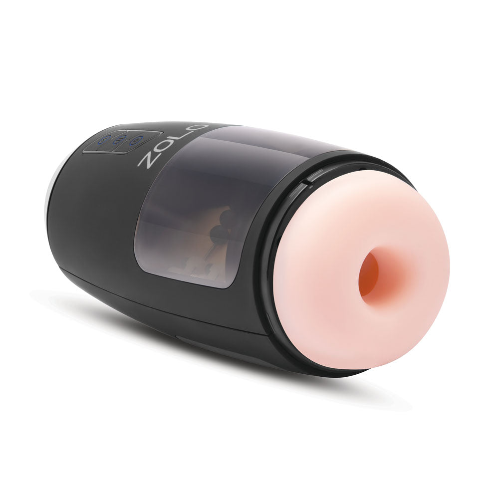 Zolo Upstroke Flesh Usb Rechargeable Auto Thrusting Masturbator