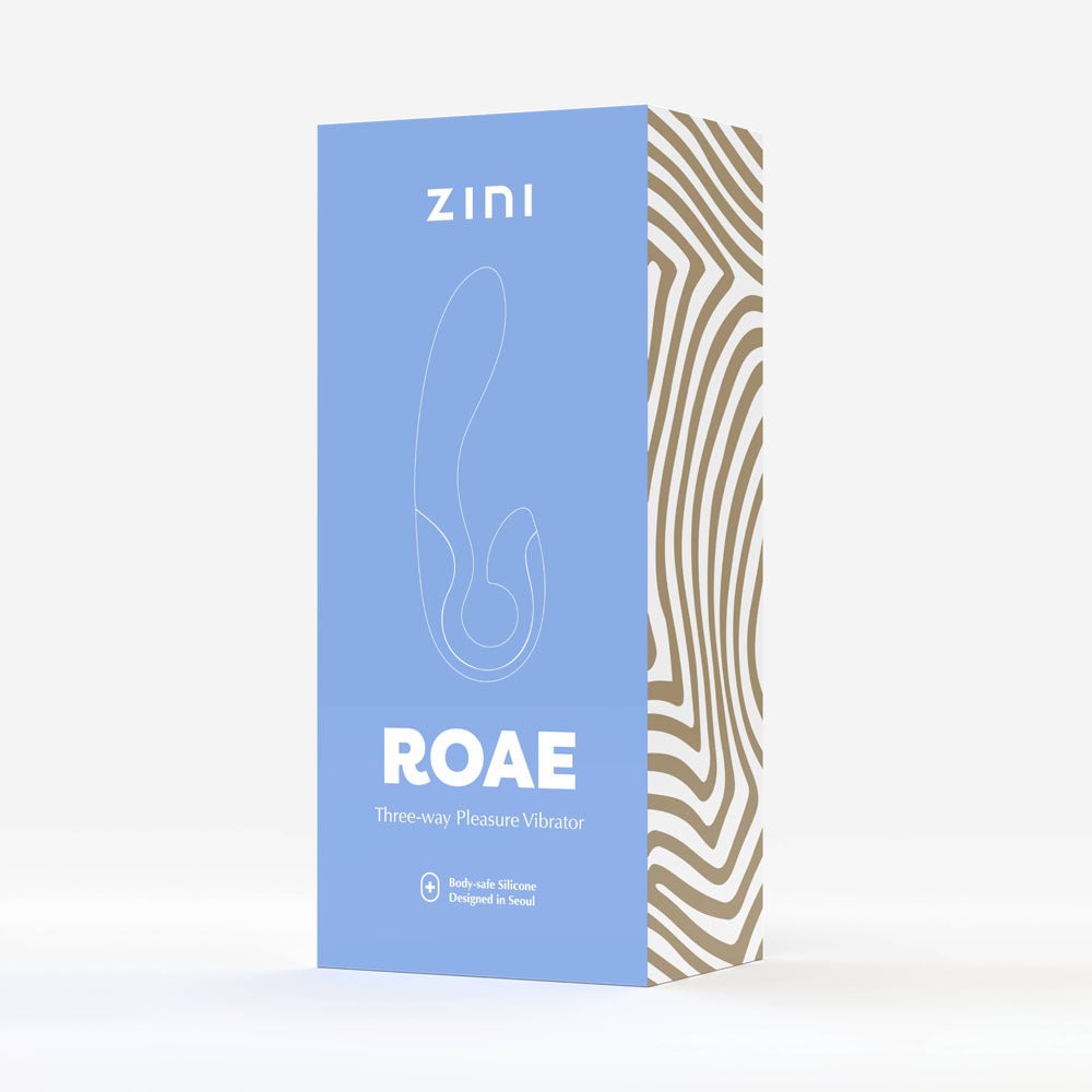 Zini Roae Pink Pink 19.5 Cm Usb Rechargeable Vibrator