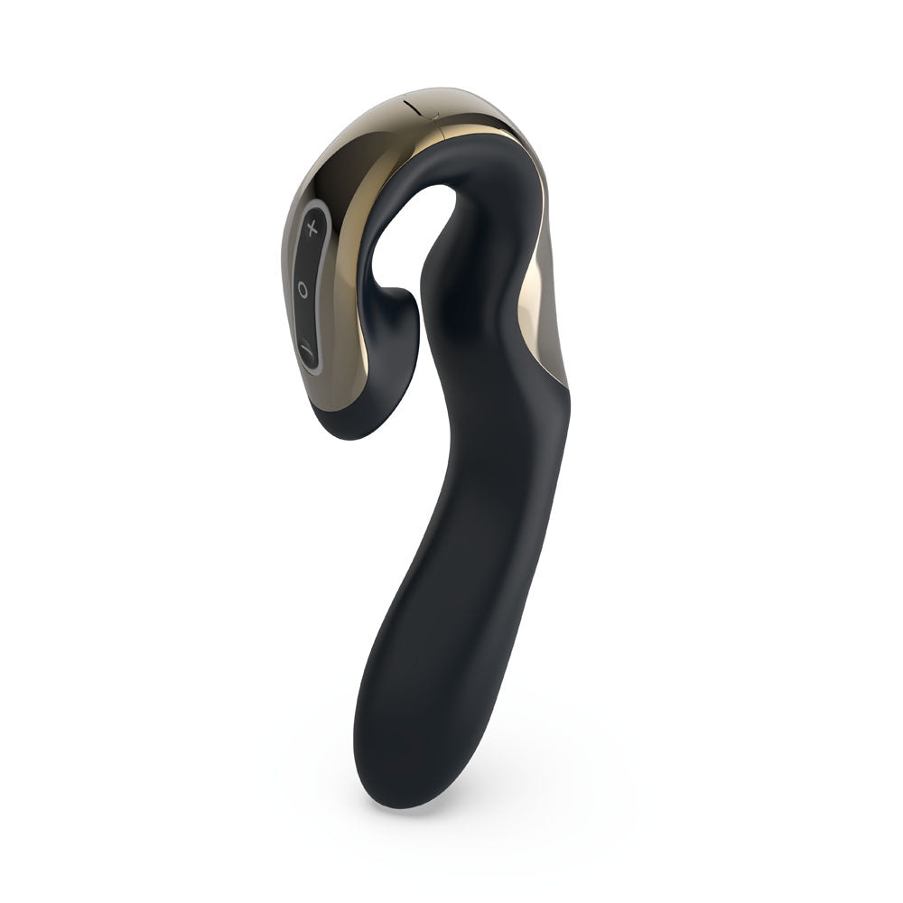 Zini Roae Special Edition Black/Gold Black/Gold 19.5 Cm Usb Rechargeable Vibrator