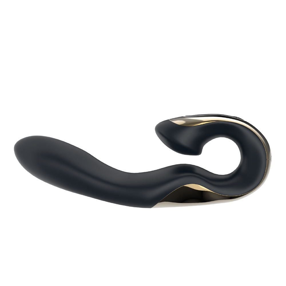 Zini Roae Special Edition Black/Gold Black/Gold 19.5 Cm Usb Rechargeable Vibrator