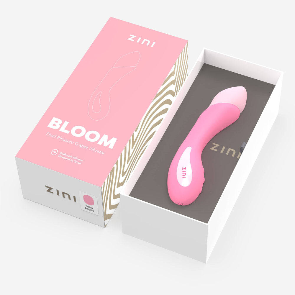 Zini Bloom Cherry Blossom 18.2 Cm Usb Rechargeable Vibrator